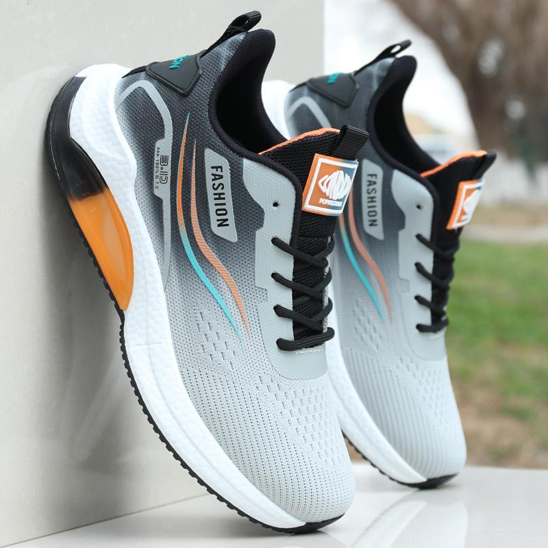 Hydrogen cloud lightweight running shoes 22 spring and summer fly-woven breathable mesh casual sports shoes