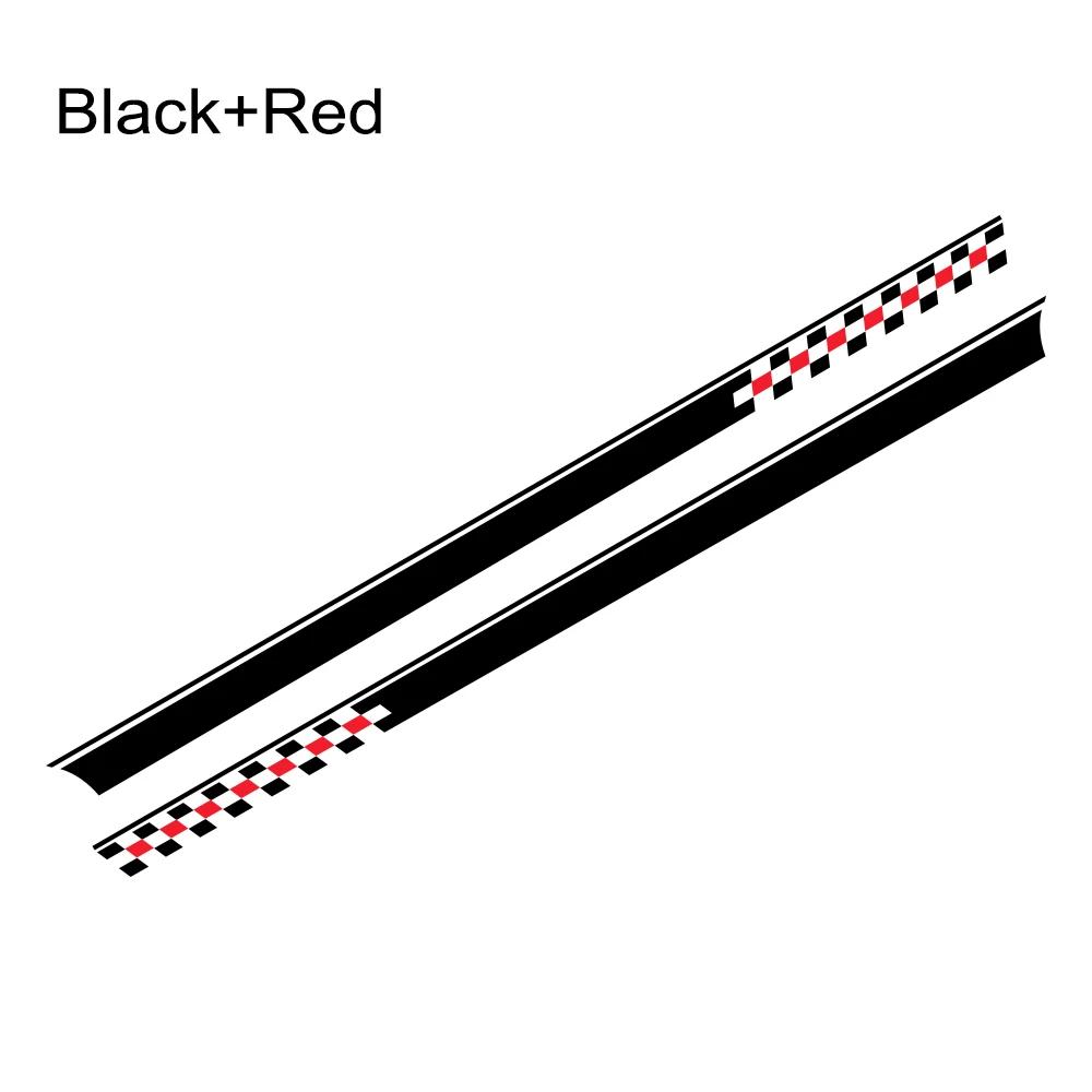 Car Body Side Long Stripes Stickers For Camper Van Rv Motorhome Minivan Cargo Panel Trunk Bus Auto Decoration Decals Accessories