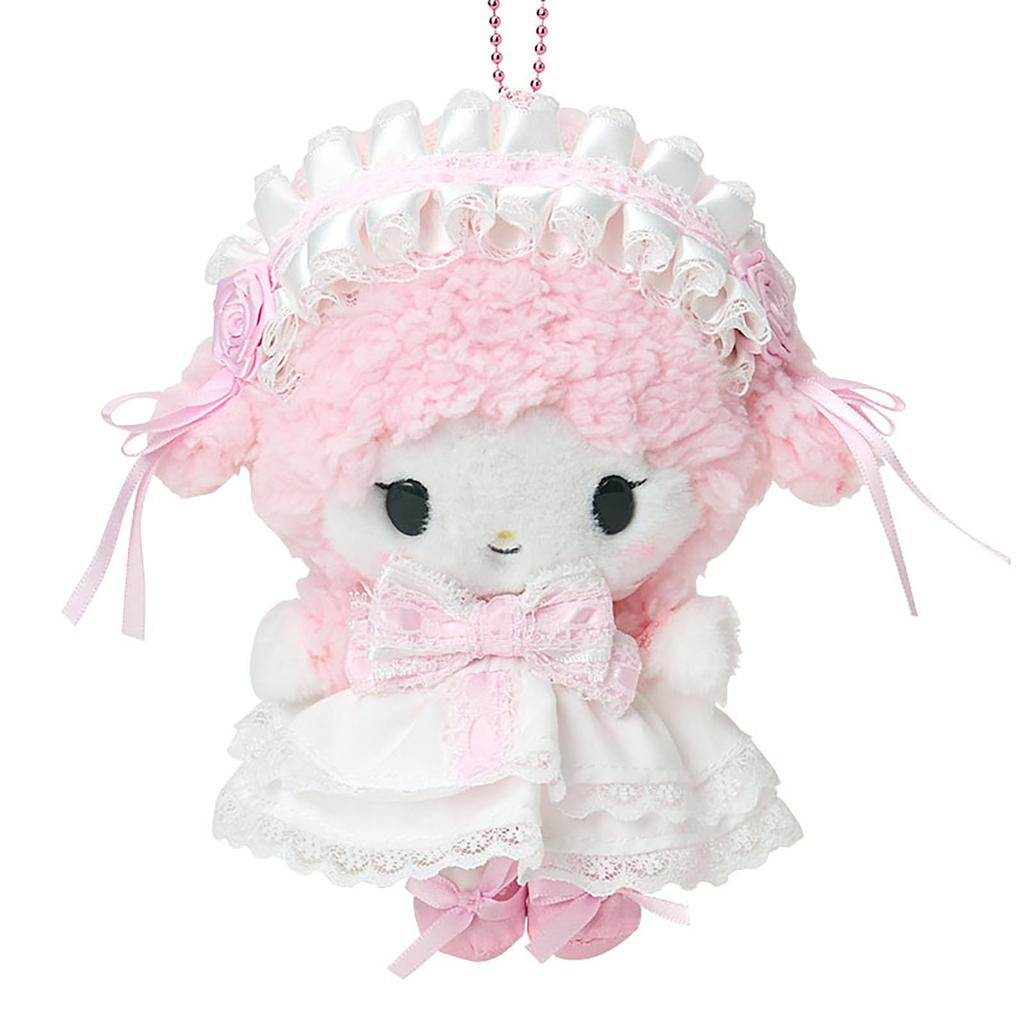 Sanrio Mascot Holder My Sweet Ages 6 and 010529 (White Frill) Piano, Up,