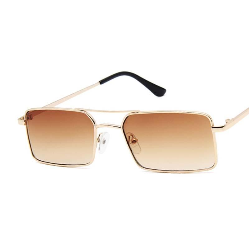Brand Designer Square Sunglasses Women Retro Small Frame Driver Sun Glasses Female Fashion Colorful Vintage