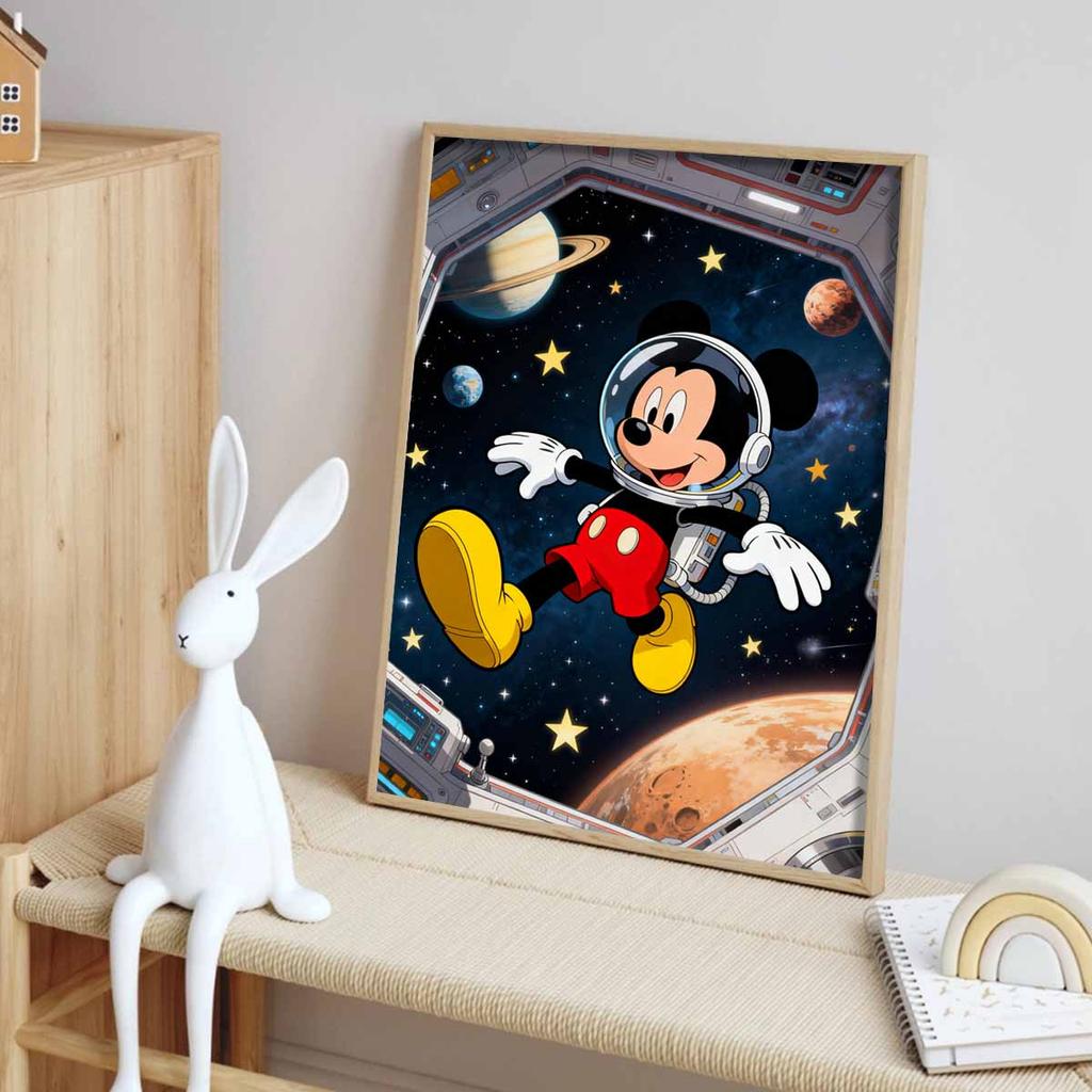 Disney Diamond Painting Kit Handmade diy5D Home Decoration Gift Unique Space Mickey Art