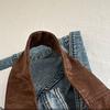 Handbag Underarm Bag Large Capacity Crescent Bag Fashion Vintage Hobo Bag  Students