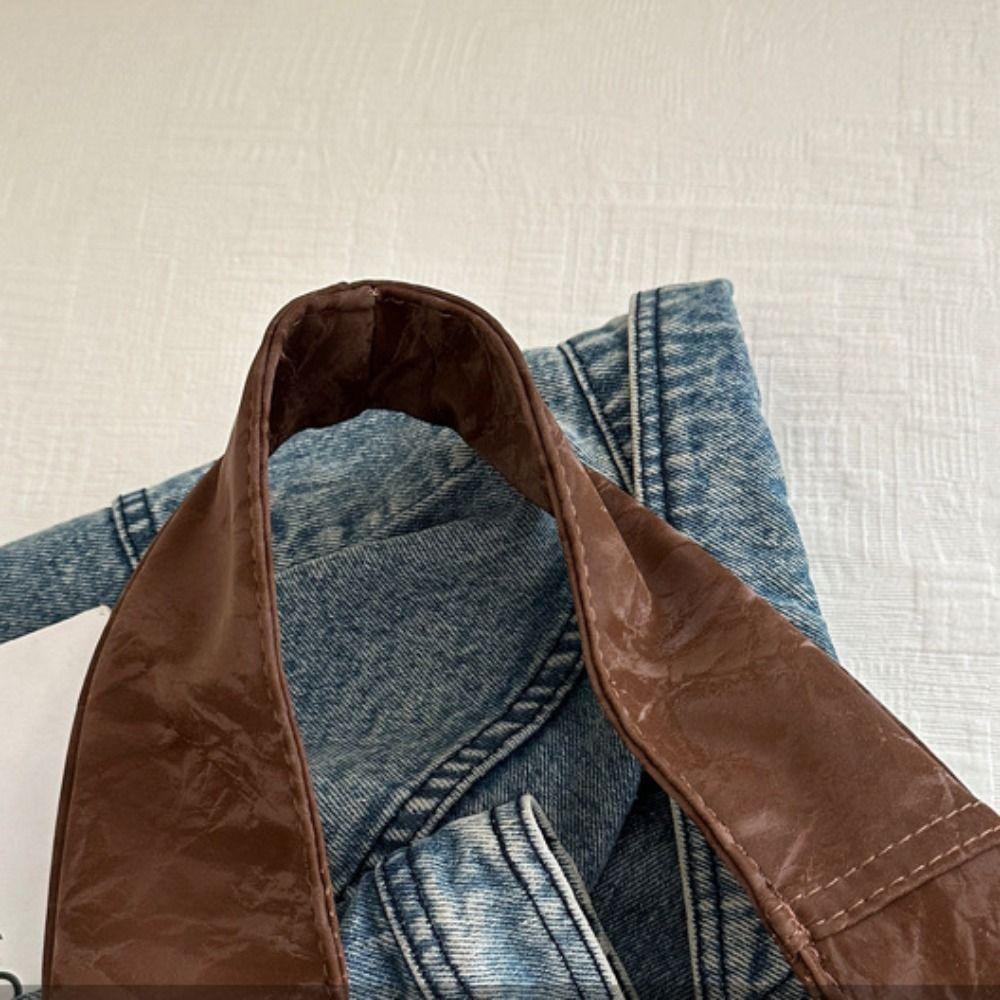 Handbag Underarm Bag Large Capacity Crescent Bag Fashion Vintage Hobo Bag  Students