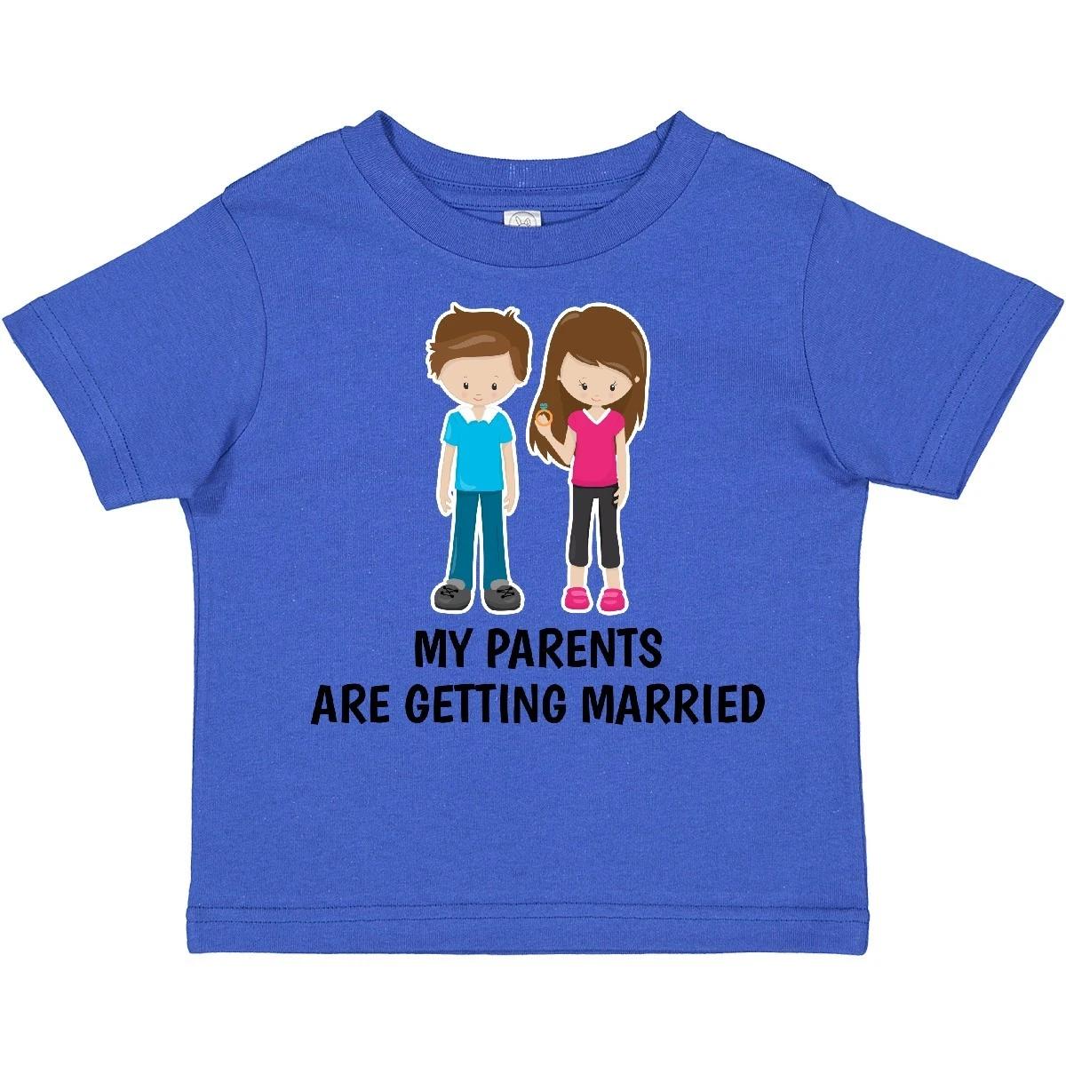 

Inktastic My Parents Are Getting Married Toddler T-Shirt Wedding Spring Marriage 130
