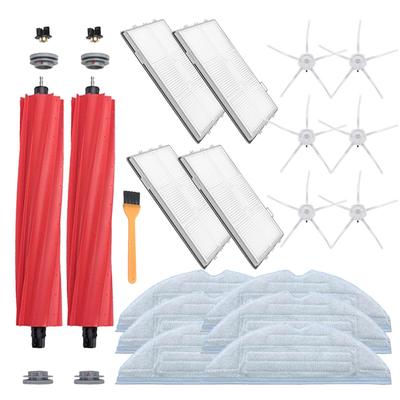19ks Hlavní kartáč Hepa Filtr Mopping Hadřík Boční kartáč pro Xiaomi Roborock T7S T7Plus T7Splus S7 Mopping Hadr Hadřík náhradní díly