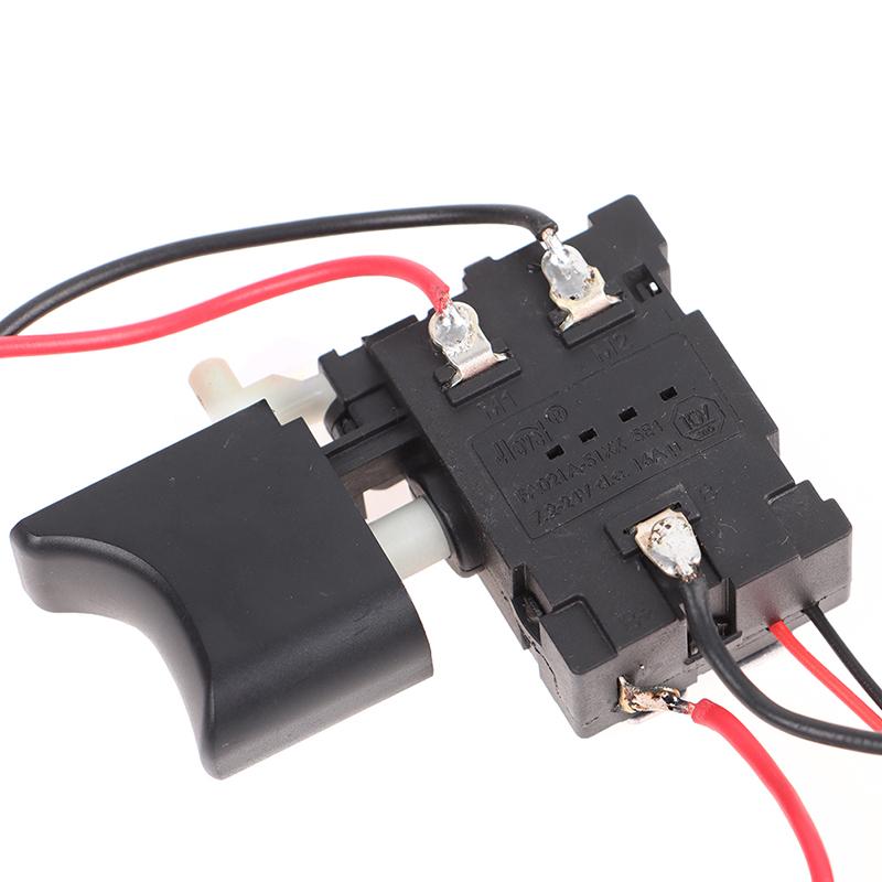 Bohrmaschine Staubdicht Geschwindigkeitsregelung Druckknopf Auslöseschalter Dc12V