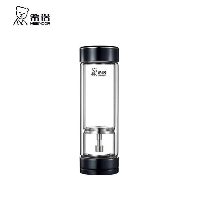 Heenoor Men s Magnetic Tea Infuser Double-Layer Glass Cup