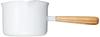 Posh Living PL Enamel Saucepan, Milk Pan, White, 680