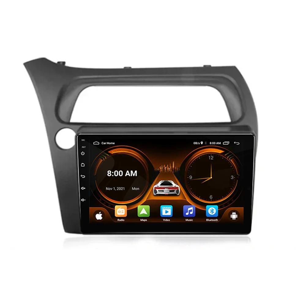 JIUYIN Android 12 For Honda Civic  Hatchback 2006-2011 Car Radio Multimedia Player Navigation 2 Din Stereo DVD Head Unit