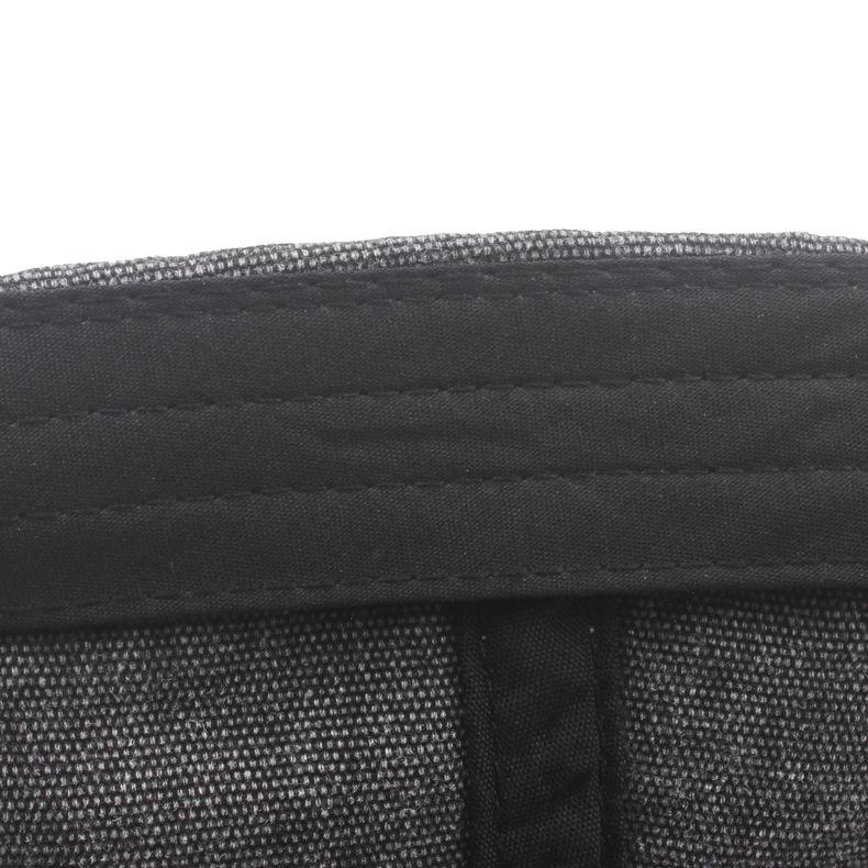 Canvas Baseball Cap Men's Short-Brimmed Cap Spring Summer Outdoor Sunscreen Sun Hat