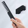 3-In-1 Folding Hair Comb Wide Fine Tooth Multi-functional Styling Comb with Ergonomic Handle Portable Travel Pocket Comb Men Mustache Beard Comb