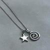 Bohemian Geometric Stainless Steel Pendant Necklace For Women Jewelry 2025 Trendy Accessories