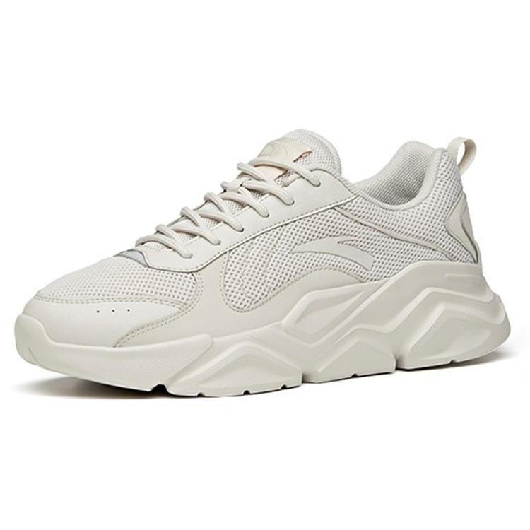 Anta Life Collection Textile, Synthetic Leather Cushioning Slip Resistant Abrasion Resistant Breathable Low top Men's 912128827-3