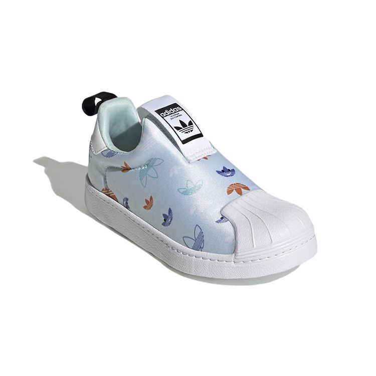 adidas Superstar 360 J Repeat Logo - Almost Blue Kids Sneakers Core-Black Cloud-White GX1869
