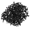 3x200 Pieces Black Plastic Safety Eyes for Teddy Bear Doll Animal Toys 4MM