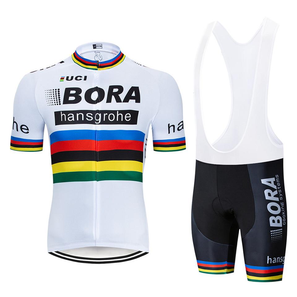 Traje de Ciclismo de Verano BORA Maillot de Manga Corta para Hombre Stock Montaña Transpirable 2026