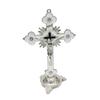 Home Shelf Tabletop Elegant Religious Crucifix Cross Ornament for Tabletop Decor