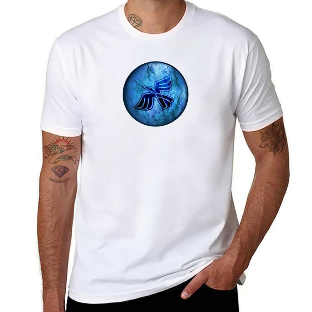 Celtic Crow Symbol Tshirt Work Outdoor For Unisex Tshirt