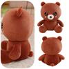 Cute Brown Bear Plush Toy Stuffed Animal Teddy Bear Doll Gift For Kids Girls