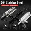 304 Stainless Steel Slide Bolt Lock Heavy Duty Gate Latch Durable Barrel Bolt Latch  Gate