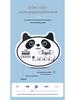 Rechargeable Children's Electric Motorcycle Tricycle: Panda Design for Boys & Girls