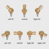 High Pressure Washer Spray Nozzle 7Level 240 Degrees  Adjustable Nozzle Tip 14 Inch Quick Plug