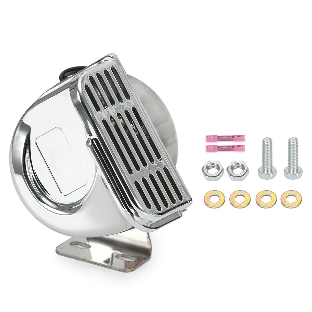 Corrosion-Resistant Stainless Steel Dual-Diaphragm Boat Horn 410 Hz 510 Hz High Tone Signal for Reliable Nautical Communication