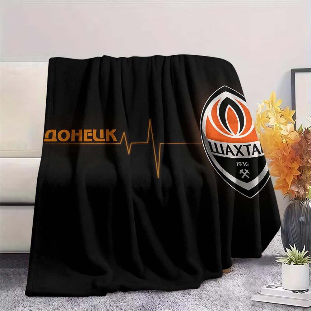 FC Shakhtar Donetsk  Print Flannel Blanket, High quality Comfortable for All Seasons, Home Decor, Warmth and Comfort
