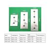 10Pcs Aluminum Joining Plate 2 Hole 3030 Aluminum Flat Connecting Plate Reinforcement Plate Flat Vertical Connection Tool
