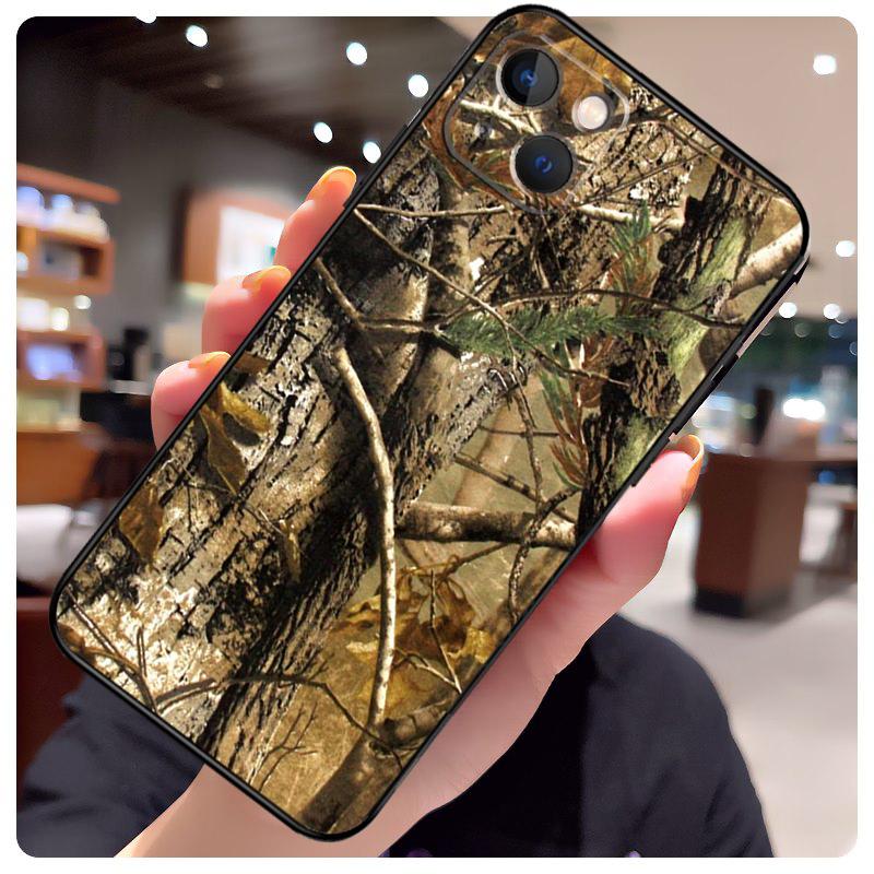 Hunting Camo Case For iPhone 16 Pro Max 14 13 12 11 15 17 Pro Max mini 15 16 Plus 16e 17 Air Phone Cover