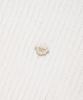 COVERNAT WOMAN Collar Lace-Up Crochet Half Knit Ivory