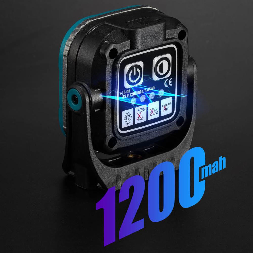 LED Full Scene Work Light Waterproof Magnetic Camping Light COB Emergency Light for Car Repairing Emergency Job Site Lighting