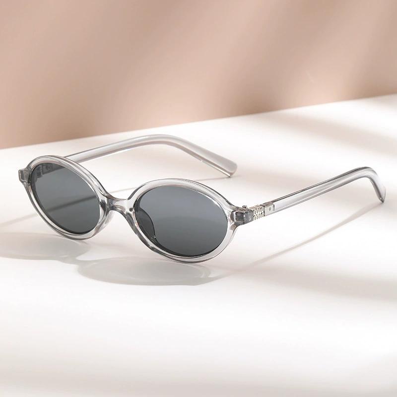 Vintage Oval Sunglasses NEW Women Luxury Brand Designer Small Oval Anti Blue Light Glasses Retro Fashion Men Leopard Eyegalsses