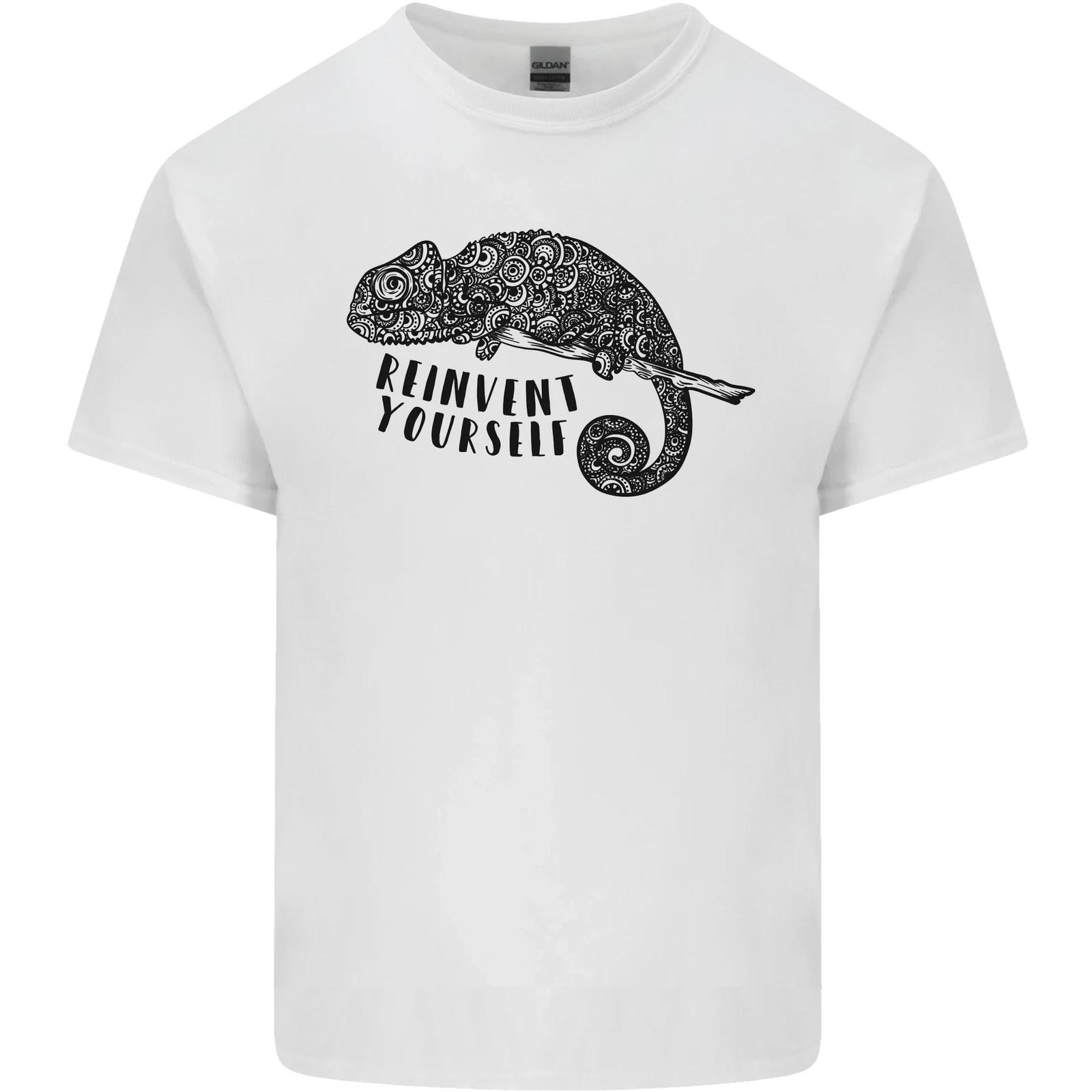 Chameleon Reinvent Yourself Kids T-Shirt Childrens 3XL