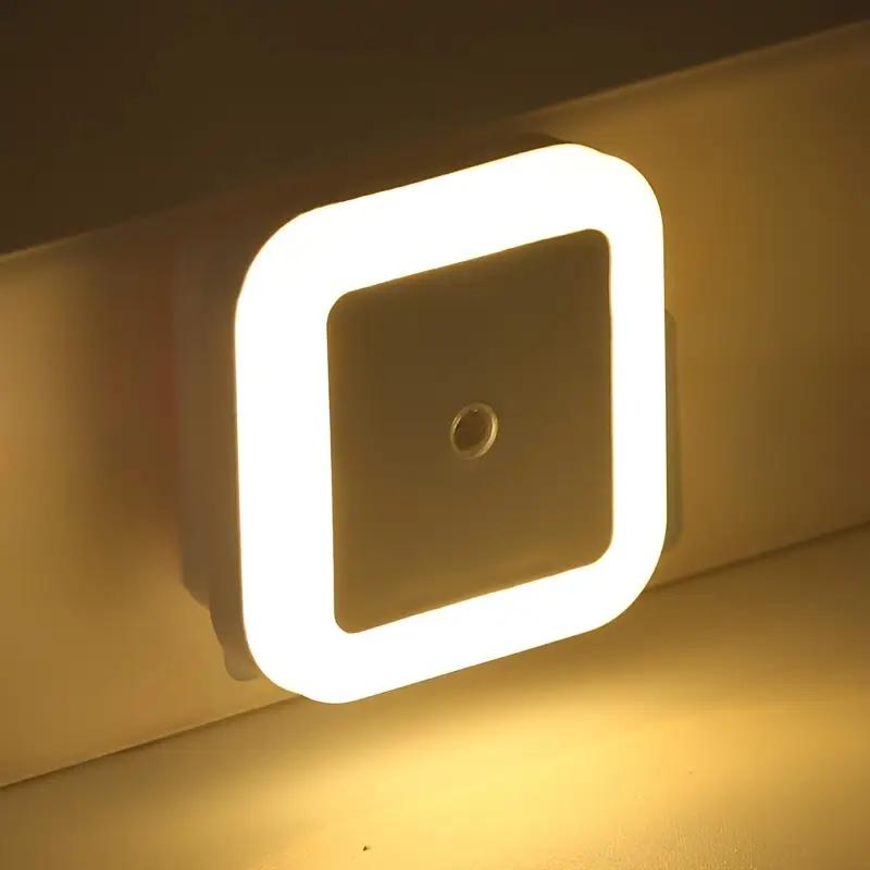 1/2/4PCS Light Sensing Night Light Intelligent LED Night Light Socket Light Suitable for Bedrooms Bathrooms Kitchens Corridors