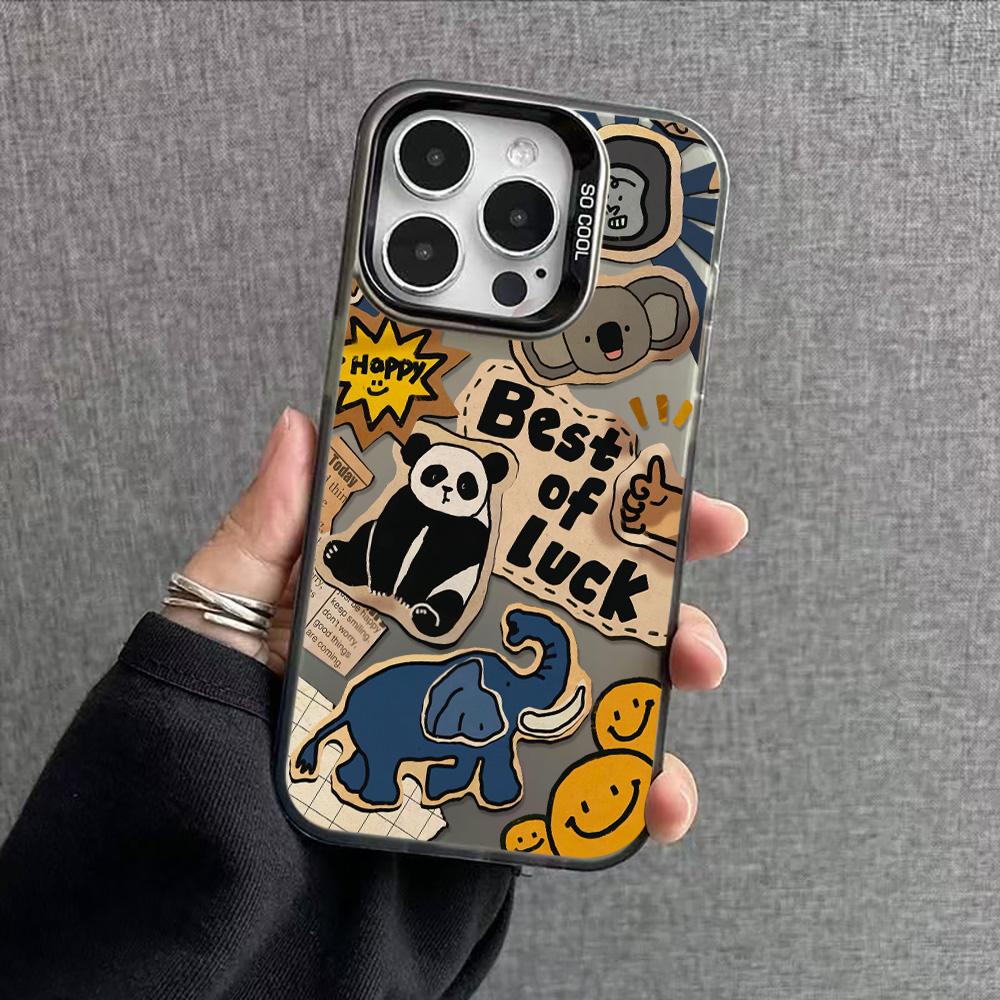 Painted Phone Case for iPhone 11 14 15 16 iPhone 17 11 12 13 for 17 14 15 16 Pro14 15 16 Pro Max for Samsung S25 Ultra S24 S25 A36 A56 A16 Hard Cover