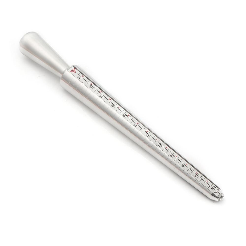 Faydalı Ölçüm Çubuğu Profesyonel ABD Beden Mücevher Ölçüm Aracı Yüzük Ölçer Aracı Parmak Yüzük Ölçer