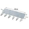 Foldable Fabric Clothes Hanger with Clips, Portable Closet Organizer for Socks & Underwear