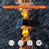 Solar 4LED Dual-Color Outdoor Wall Washer Light