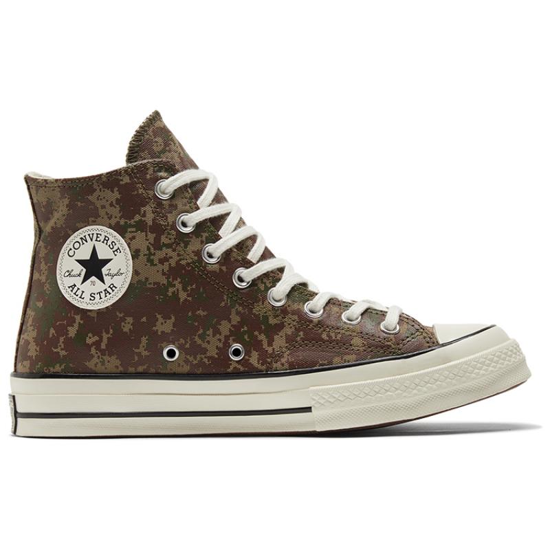 Converse Chuck Taylor All Star 70 Comfortable & Trendy High Top Espadrilles Unisex Brown & White