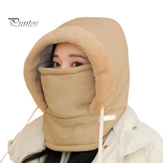 

Зимняя велосипедная шапка со встроенным защитным экраном для лица и утеплителем для шеи, ветрозащитный толстый плюшевый шарф, полностью защищающий от холода хаки