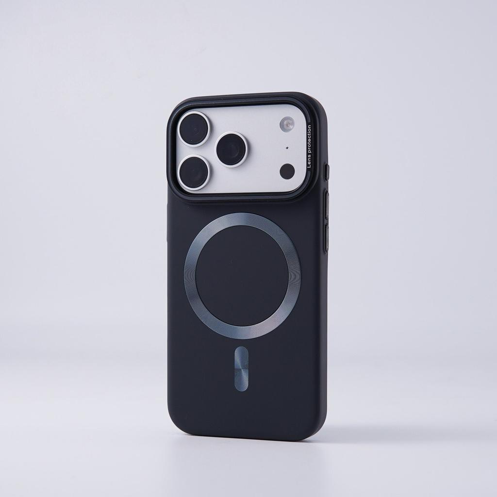 IPhone18PROMAX Solid Color Skin-sensitive Magnetic Mobile Phone Case Is Suitable for Apple 17 Ultra-thin and Simple All-inclusive 16.