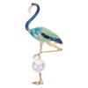 Pearl Brooch Pin Premium Alloy Lapel Pin for Women Exquisite Festival Design Wedding Anniversary Graduation Gift