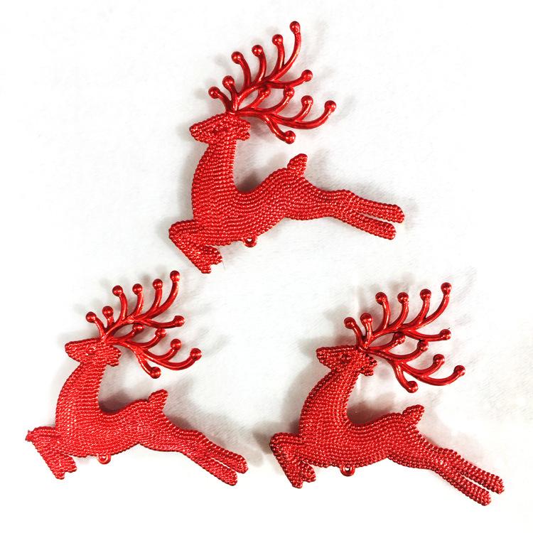 Fawn Reindeer Pearl Christmas Tree Ornaments: Exclusive Multi-Option Bell Pendants & Deer Accessories