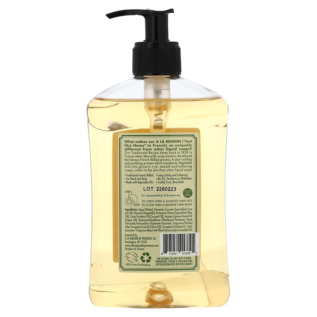 Hand- & Kroppstvål, Provencecitron, 500 ml(16,9 fl oz)