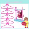 30cm Rosa Schleife Kleiderbügel 6 Stück Kunststoffbügel Leicht 23g