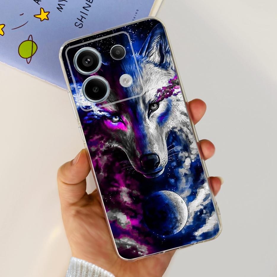 For Xiaomi Poco X6 Pro 5G Case Cute Cat Butterfly Painted Cover Soft Silicone Phone Case For Xiaomi Poco X6 Pro PocoX6 5G Fundas