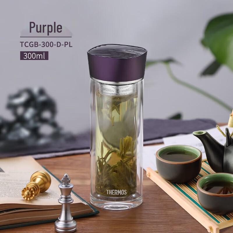 Thermos Double Wall Glass Business Tea Cup