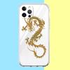 Chinese Dragon Phone Case for iPhone 16 15 14 13 12 Pro Max Transparent Soft for iPhone 11 Pro Max 7 8 Plus XS XR Shell Capas