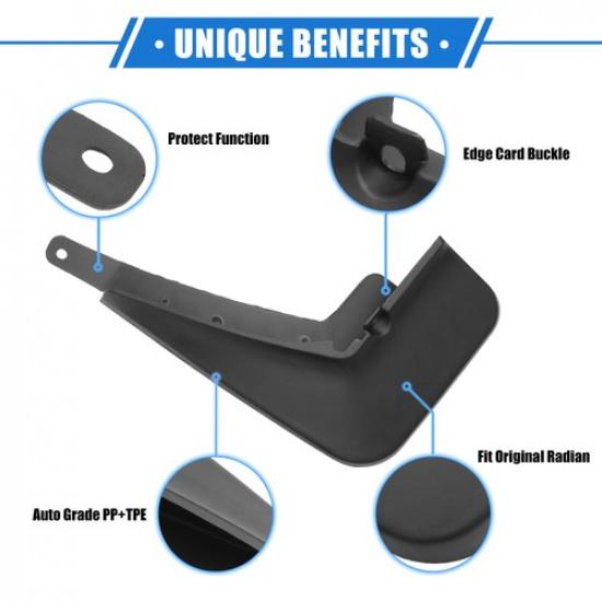 Mud Flaps 1 Set  for Mazda CX-30 -Front and Rear Splash Guards